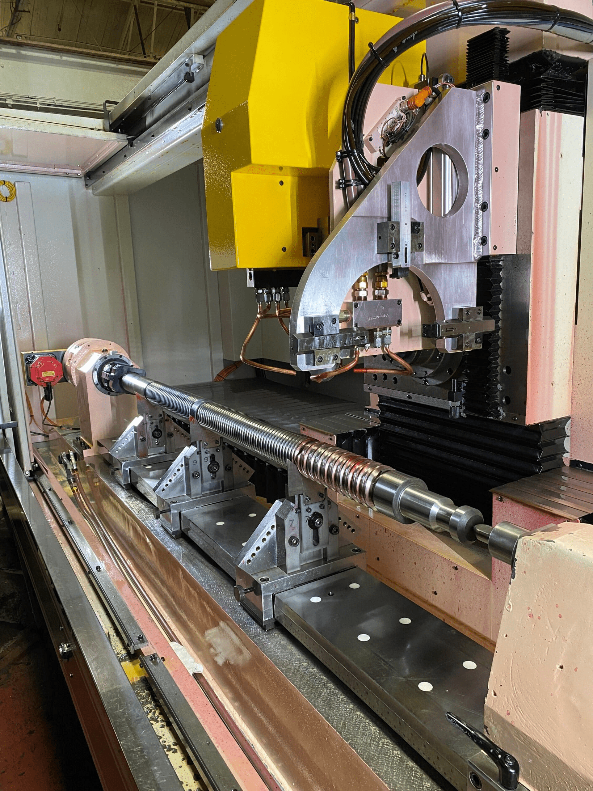 Broach grinding and manufacturing machine at Broş Takım Sanayi